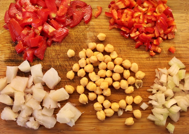 Empedrat ingredients by Barcelona Eat Local Food Tours