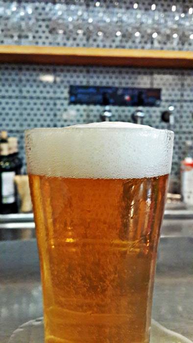 Galactic beer served at Caravelle Tapas Bar Barcelona