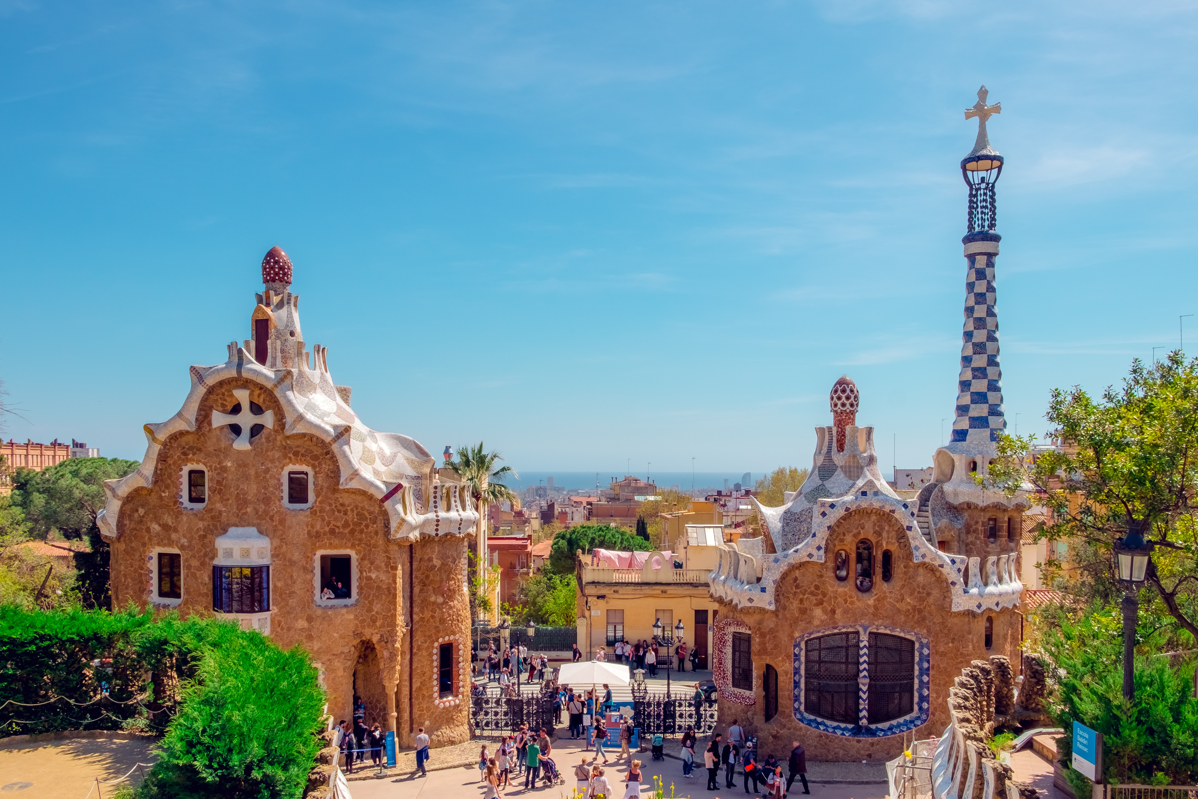 Park Guell by Antoni Gaudi